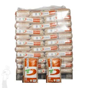 Ten Damme houtpellets (Wit) | ENplus A1 houtpellets | 100% Naaldhout