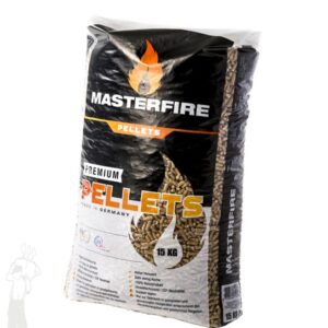 Masterfire Premium houtpellets | ENplus A1 houtpellets | 100% Naaldhout (wit)